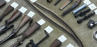 Policija na imanju pronašla veću količinu oružja i municije