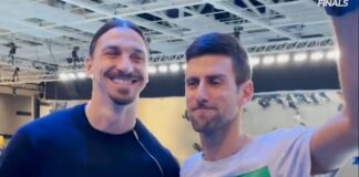 U Torinu veselo: Đoković i Ibrahimović zajedno zapjevali “Jutro je” (VIDEO)