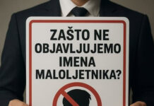 Tužilaštvo pojasnilo: Zašto se ne objavljuju imena maloljetnika koji počine krivična djela